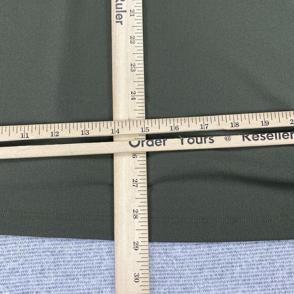 Universal Standard Womens Side Cinch Keyhole Blouse Size 2XL Green - Picture 14 of 15